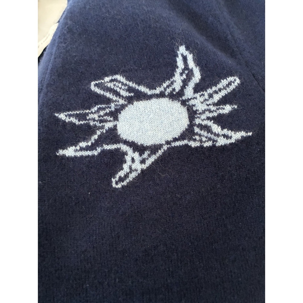 LERET LERET No. 90 Navy Cardigan Sweater Mongolian Cashmere Limited Edition XXS - Picture 11 of 14